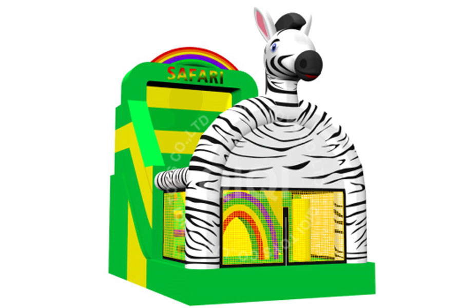 safari with zebra theme slide